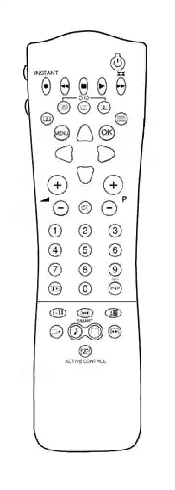 RC-F0707E KENWOOD afstandsbediening