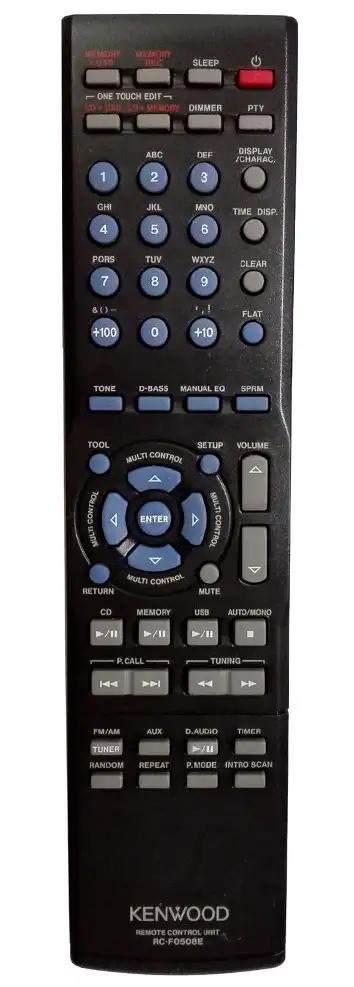 RC-F508E KENWOOD afstandsbediening