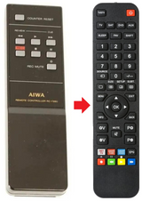 RC-F880 AIWA afstandsbediening - productfoto