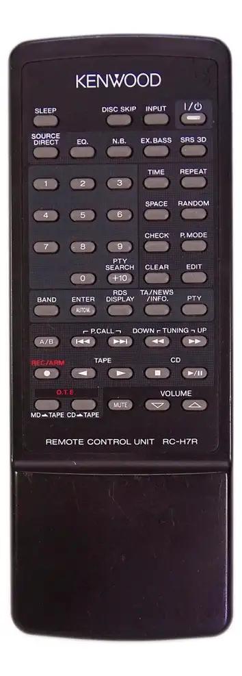 RC-H7R KENWOOD afstandsbediening
