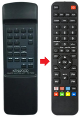 RC-P0202 KENWOOD afstandsbediening - productfoto