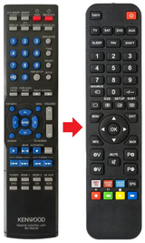 RC-R0518 KENWOOD afstandsbediening - productfoto