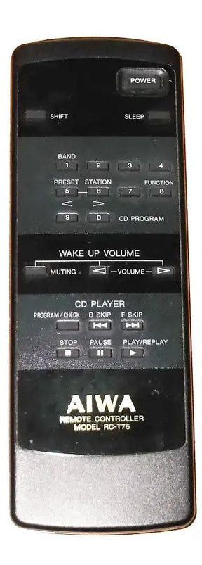 RC-T75 AIWA afstandsbediening