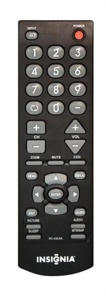 RC-V20-0A INSIGNIA afstandsbediening