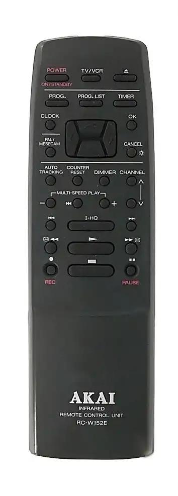 RC-W152E AKAI afstandsbediening