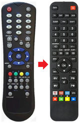 RC1055 DIGIHOME afstandsbediening - productfoto
