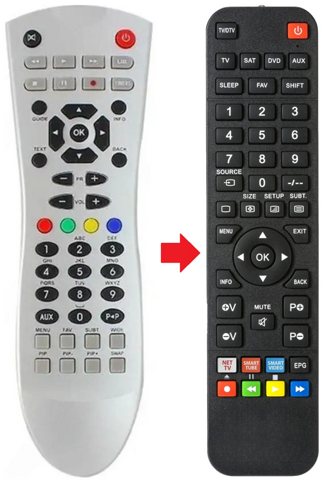 RC1101 SAMSUNG afstandsbediening - productfoto
