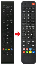 RC2094501 UPC afstandsbediening - productfoto