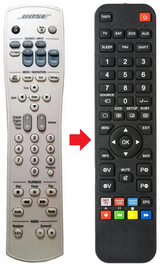 RC28T1-40 BOSE afstandsbediening - productfoto