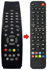 RC39870R00-00 MEDIASET afstandsbediening - productfoto