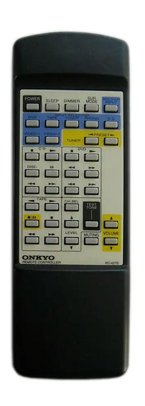 RC427S ONKYO afstandsbediening
