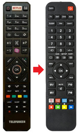 RC4983 VESTEL afstandsbediening - productfoto