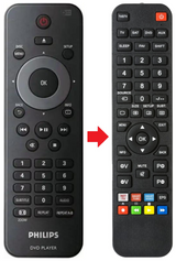 RC5310 PHILIPS afstandsbediening - productfoto