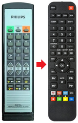 RC5420 PHILIPS afstandsbediening - productfoto