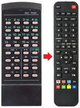 RC700 SANYO afstandsbediening - productfoto