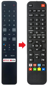RC901V-FMR1 TCL afstandsbediening - productfoto