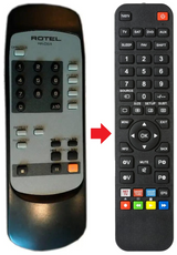 RCD-1070 ROTEL afstandsbediening - productfoto