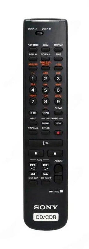 RCD-W100 SONY afstandsbediening