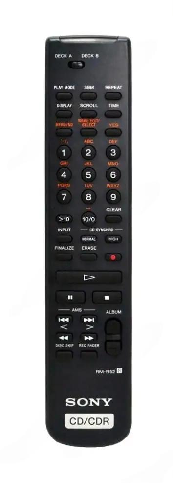 RCD-W100 SONY afstandsbediening