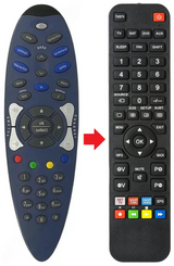 RDC-002 VIRGIN MEDIA afstandsbediening - productfoto