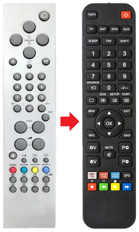 RE-21CC30RX LG afstandsbediening - productfoto