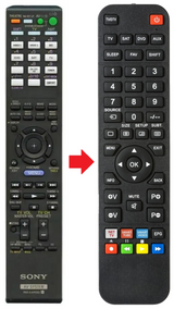 RM-AAP022 SONY afstandsbediening - productfoto
