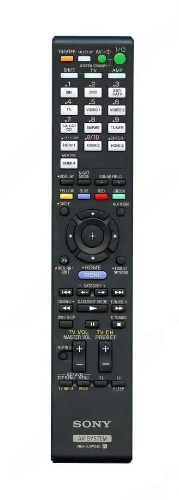 RM-AAP051 SONY afstandsbediening
