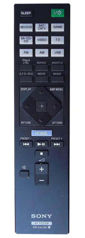 RM-AAU190 SONY afstandsbediening
