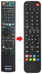 RM-ADP029 SONY afstandsbediening - productfoto