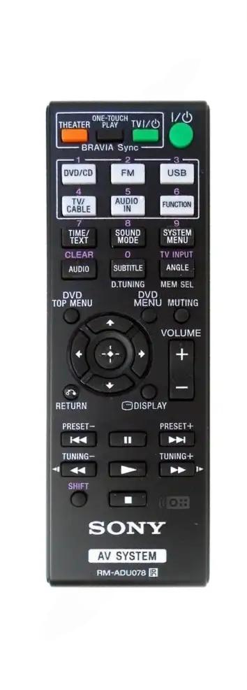 RM-ADU078 SONY afstandsbediening