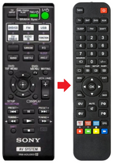 RM-ADU083 SONY afstandsbediening - productfoto