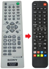 RM-AMU002 SONY afstandsbediening - productfoto