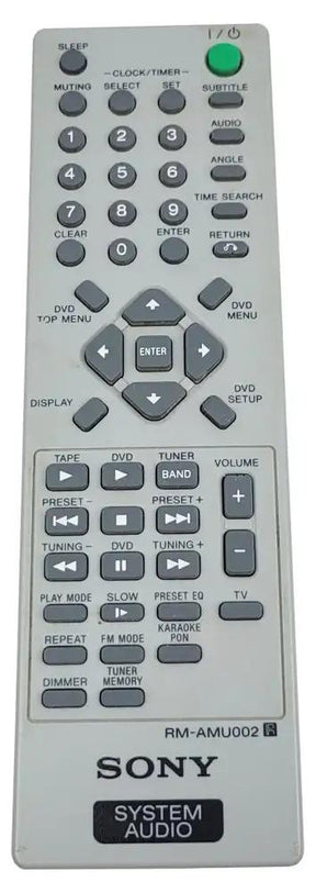 RM-AMU002 SONY afstandsbediening