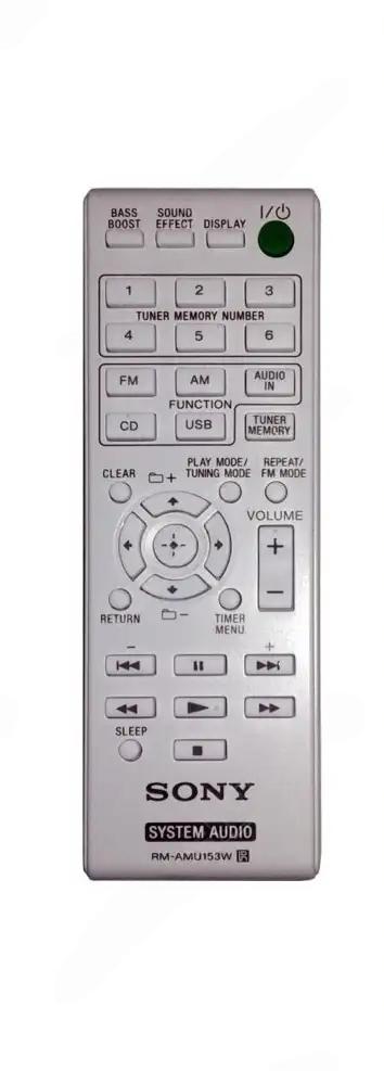 RM-AMU153W SONY afstandsbediening