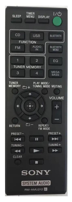 RM-AMU212 SONY afstandsbediening