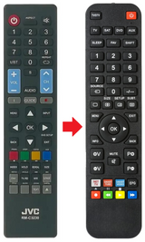 RM-C3230 RCA afstandsbediening - productfoto