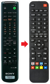 RM-D10E SONY afstandsbediening - productfoto