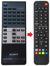 RM-D690 SONY afstandsbediening - productfoto
