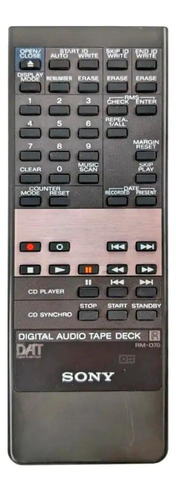 RM-D70 SONY afstandsbediening