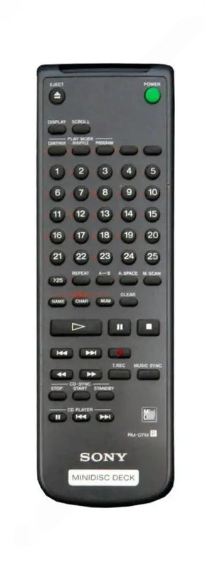 RM-D7M SONY afstandsbediening