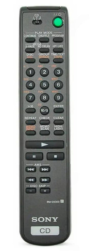 RM-DX300 SONY afstandsbediening