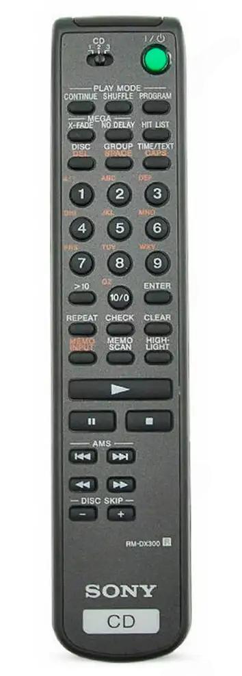 RM-DX300 SONY afstandsbediening