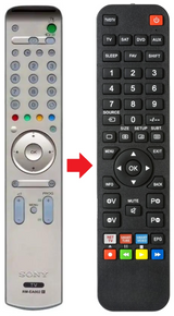 RM-EA002 SONY afstandsbediening - productfoto