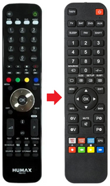 RM-F01 HUMAX afstandsbediening - productfoto