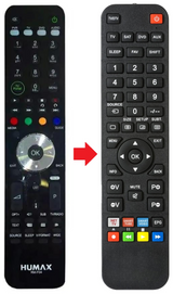 RM-F04 HUMAX afstandsbediening - productfoto