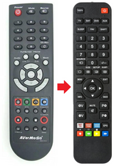 RM-KV AVERMEDIA afstandsbediening - productfoto