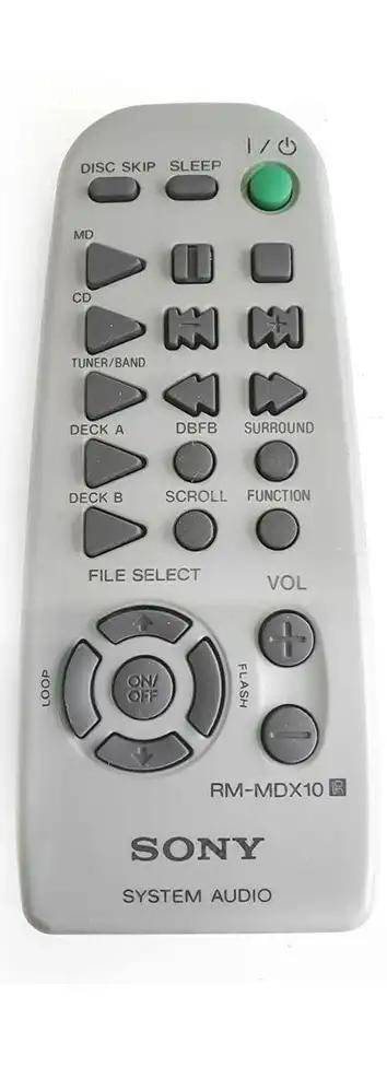 RM-MDX10 SONY afstandsbediening