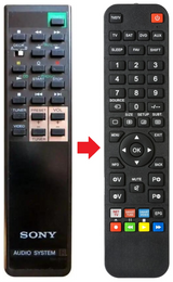 RM-S310 SONY afstandsbediening - productfoto