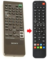 RM-S571 SONY afstandsbediening - productfoto