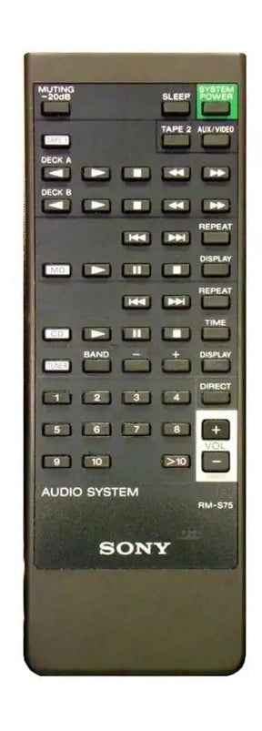 RM-S75 SONY afstandsbediening